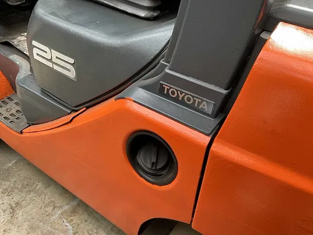 2012 toyota 02-8fdl25 vorkheftruck - afbeelding 6 van  14
