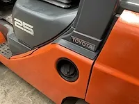 2012 toyota 02-8fdl25 vorkheftruck - afbeelding 6 van  14