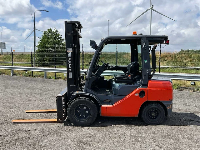 2012 toyota 8fdjf35 vorkheftruck tpz-41-v - afbeelding 12 van  30