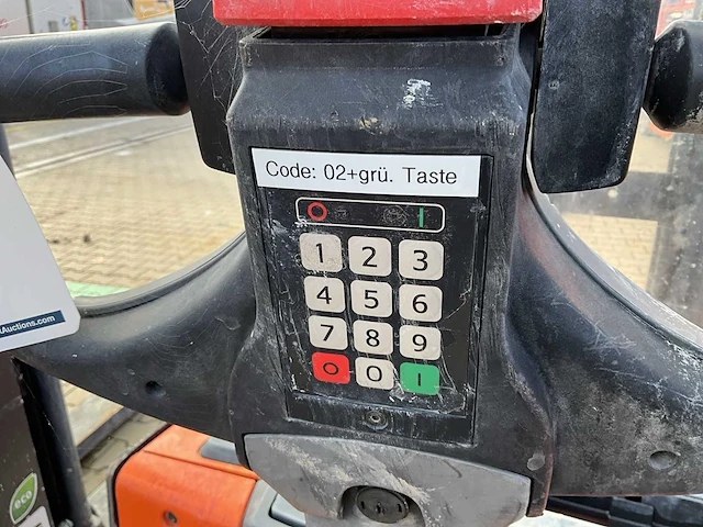 2012 toyota / bt swe140 elektrische stapelaar - afbeelding 9 van  10