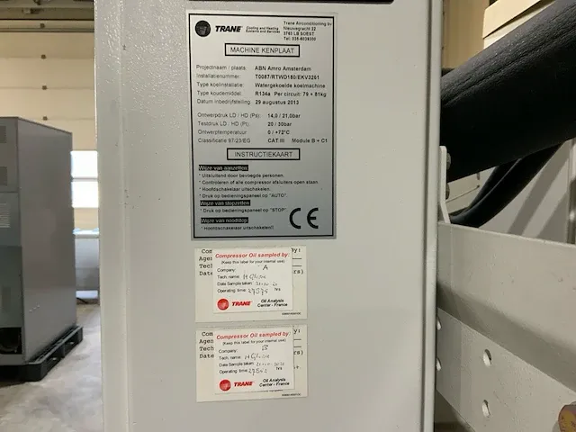 2012 trane rtwd watergekoelde koelinstallatie - afbeelding 16 van  30