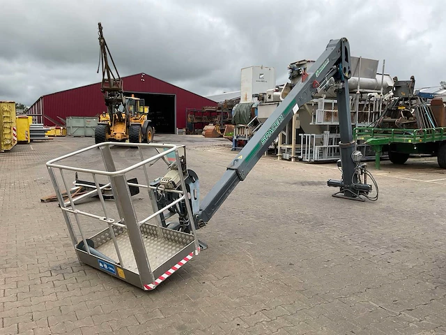 2012 treemme space v3 zm2 uitschuifbare giek met manbak - afbeelding 10 van  14