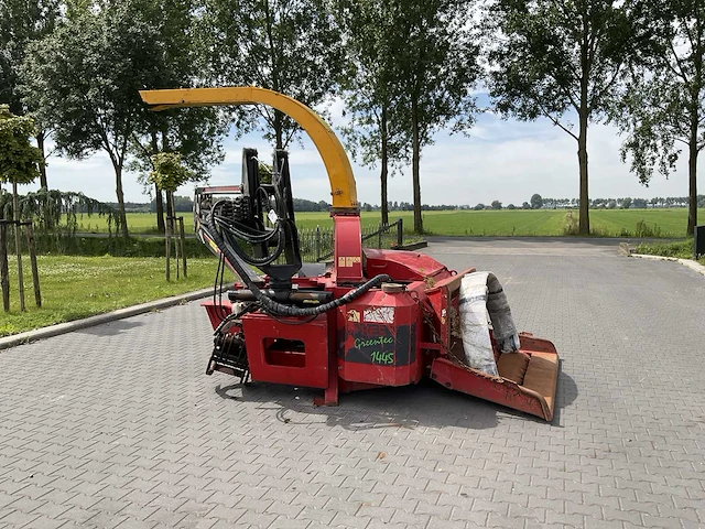 2012 ufkes greentec 1445 chipper met kraaninvoer “vredo” - afbeelding 1 van  23