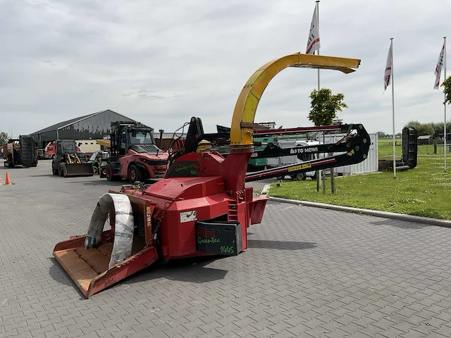 2012 ufkes greentec 1445 chipper met kraaninvoer “vredo” - afbeelding 19 van  23