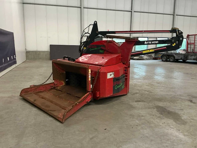 2012 ufkes greentec 1445 chipper met kraaninvoer “vredo” - afbeelding 12 van  23