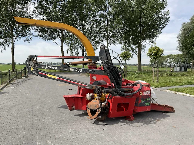 2012 ufkes greentec 1445 houthakselaar met kraaninvoer - afbeelding 12 van  23