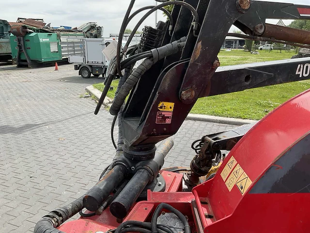 2012 ufkes greentec 1445 houthakselaar met kraaninvoer - afbeelding 22 van  23