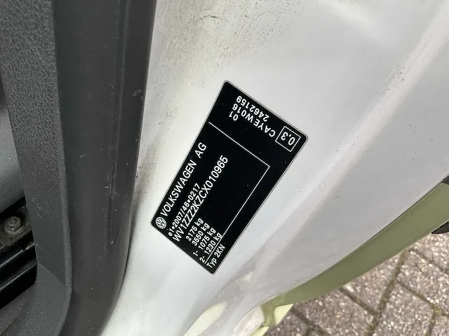 2012 volkswagen 1.6tdi bedrijfswagen - afbeelding 13 van  14
