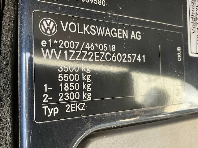 2012 volkswagen crafter bedrijfswagen - afbeelding 28 van  34