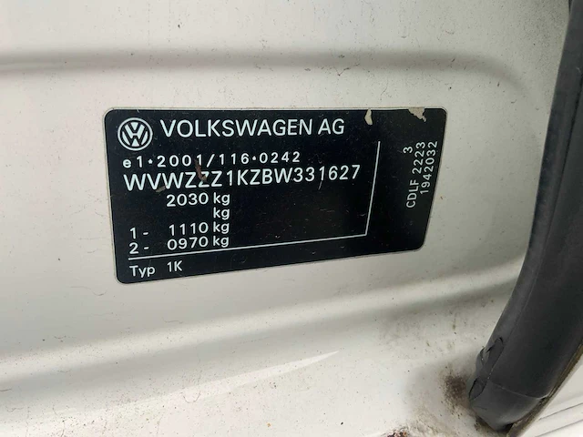 2012 volkswagen golf tsi r 4motion personenauto - afbeelding 45 van  45