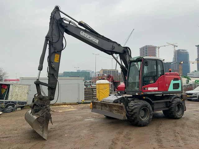 2012 volvo 2012 ew 160d banden graafmachine - afbeelding 1 van  61
