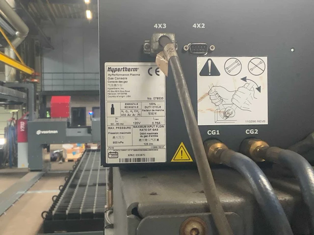2012 voortman vcs thermo plasma- autogeen snijmachine - afbeelding 15 van  66