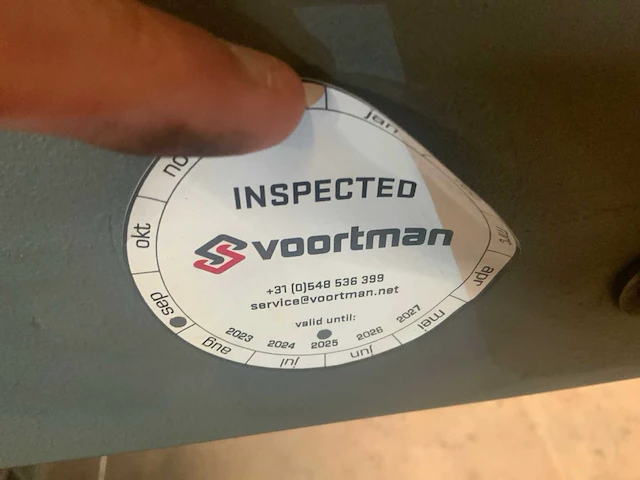 2012 voortman vcs thermo plasma- autogeen snijmachine - afbeelding 35 van  66