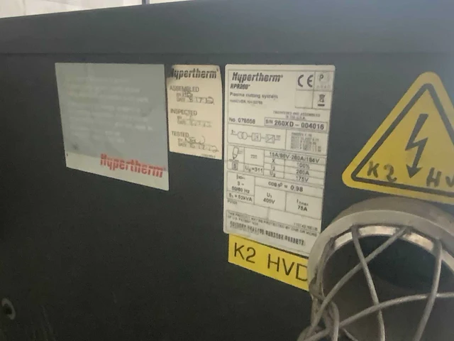 2012 voortman vcs thermo plasma- autogeen snijmachine - afbeelding 50 van  66