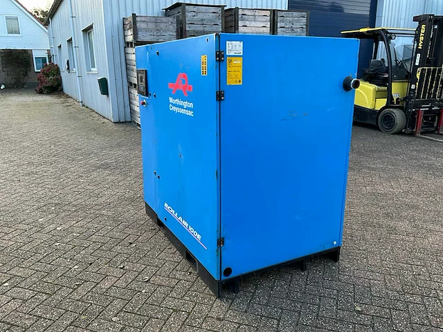 2012 worthington creyssensac rollair 100e schroefcompressor - afbeelding 6 van  11