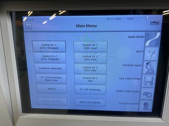 2012 zeiss bv hfa ii 750i perimeter - afbeelding 8 van  8