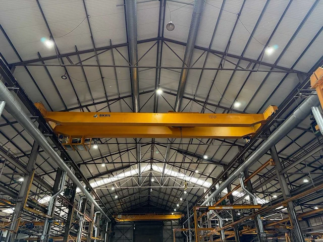 2013 - demag / bkrs - dl-20-12.5 - 12.500kg dubbelligger bovenloophalkraan - afbeelding 1 van  16