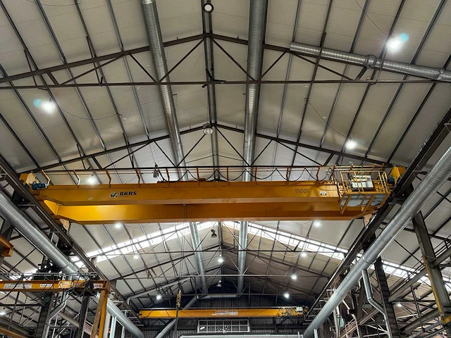 2013 - demag / bkrs - dl-20-12.5 - 12.500kg dubbelligger bovenloophalkraan - afbeelding 9 van  16
