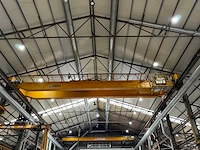 2013 - demag / bkrs - dl-20-12.5 - 12.500kg dubbelligger bovenloophalkraan - afbeelding 9 van  16