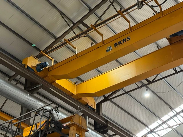 2013 - demag / bkrs - dl-20-12.5 - 12.500kg dubbelligger bovenloophalkraan - afbeelding 11 van  16