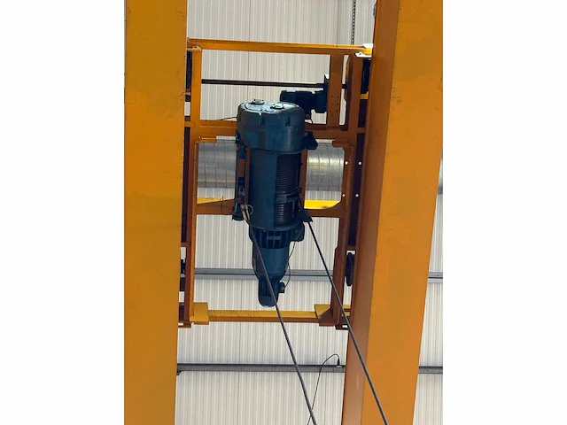 2013 - demag / bkrs - dl-20-12.5 - 12.500kg dubbelligger bovenloophalkraan - afbeelding 13 van  16