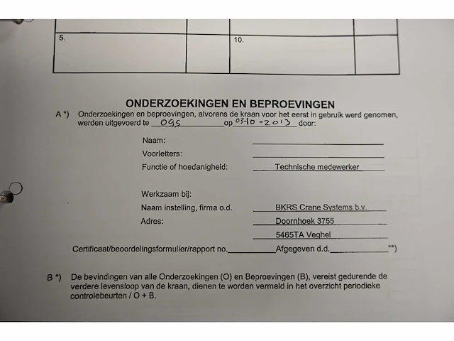 2013 - demag / bkrs - dl-20-12.5 - 12.500kg dubbelligger bovenloophalkraan - afbeelding 3 van  18