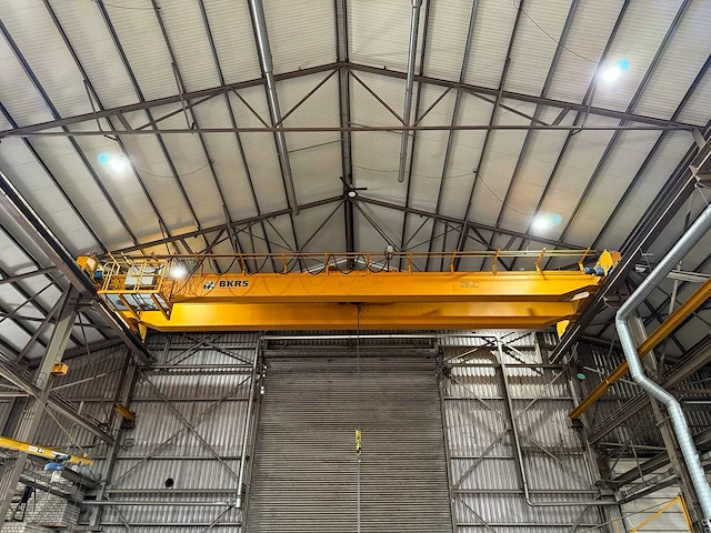 2013 - demag / bkrs - dl-20-12.5 - 12.500kg dubbelligger bovenloophalkraan - afbeelding 1 van  18