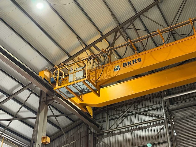2013 - demag / bkrs - dl-20-12.5 - 12.500kg dubbelligger bovenloophalkraan - afbeelding 11 van  18