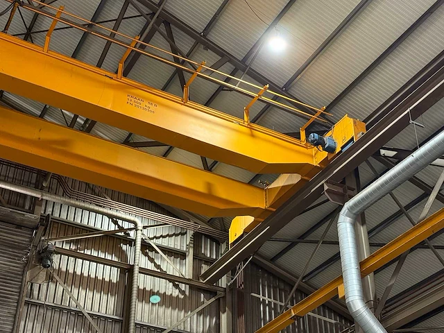 2013 - demag / bkrs - dl-20-12.5 - 12.500kg dubbelligger bovenloophalkraan - afbeelding 12 van  18