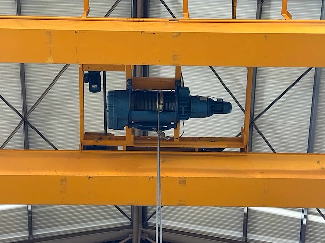 2013 - demag / bkrs - dl-20-12.5 - 12.500kg dubbelligger bovenloophalkraan - afbeelding 14 van  18