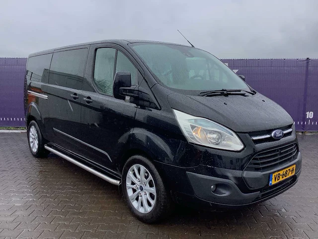 2013 - ford - transit custom - 290 2.2 tdci l2 h1 dc - bedrijfswagen - afbeelding 8 van  15