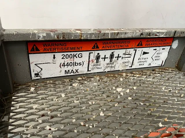 2013 - nifty - 120 tac - aanhanger hoogwerker - afbeelding 6 van  23