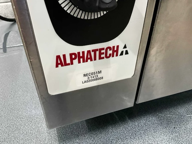2013 alphatech rec051m heteluchtoven met luchtbevochtiger - afbeelding 6 van  7