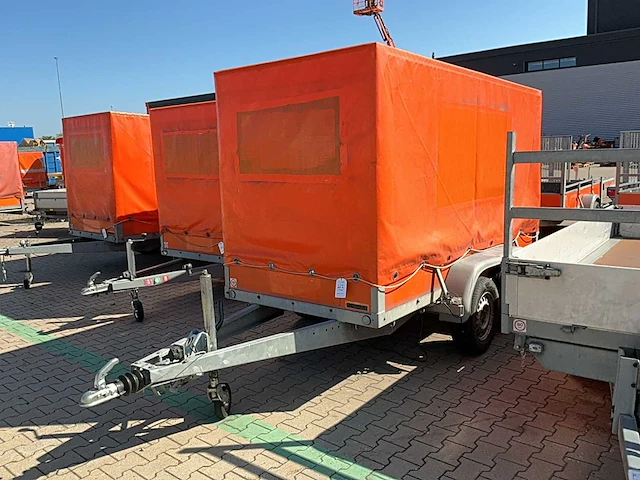 2013 atec eb2 2-1v dubbelas zeilaanhangwagen - afbeelding 1 van  19