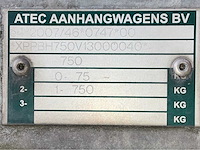 2013 atec eo1300 zeilaanhangwagen - afbeelding 7 van  15