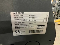 2013 atlas copco ga18+ / cd70+ schroefcompressor met luchtdroger - afbeelding 11 van  19