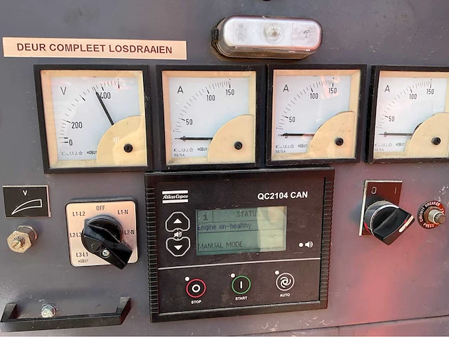 2013 atlas copco qas 100 stroom aggregaat - afbeelding 15 van  26