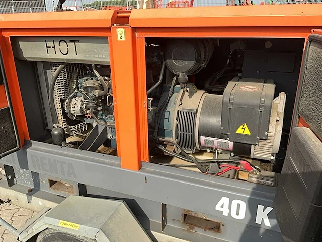 2013 atlas copco qas 40 stroom aggregaat aanhangwagen - afbeelding 2 van  15