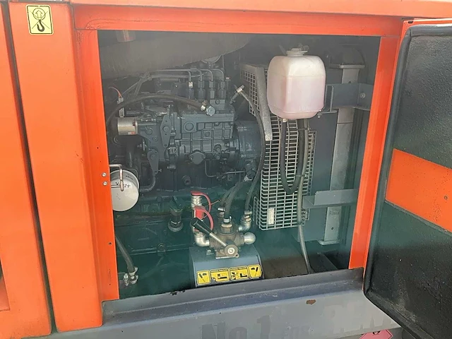 2013 atlas copco qas 40 stroom aggregaat aanhangwagen - afbeelding 15 van  15
