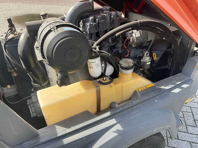 2013 atlas copco xas 57 luchtcompressor - afbeelding 9 van  9