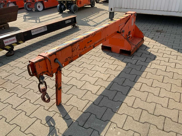 2013 bauer kth “s” 2,5 heftruck hijsjib / hijsarm - afbeelding 4 van  5