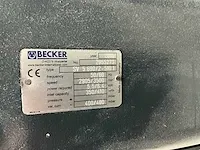 2013 becker sv 5.690/2-510 vacuümpomp. - afbeelding 7 van  7
