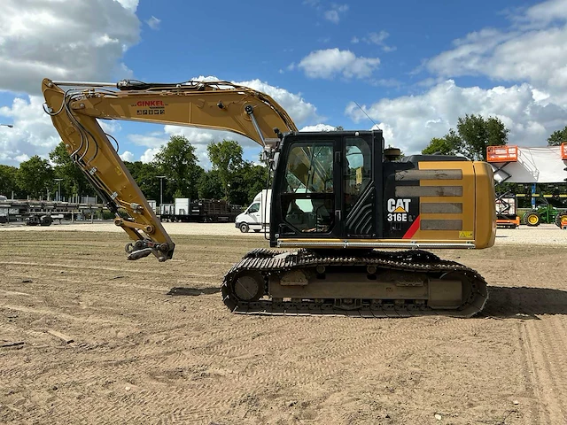2013 caterpillar 316el rupsgraafmachine - afbeelding 2 van  38