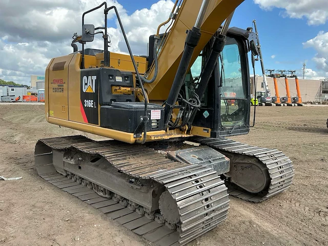 2013 caterpillar 316el rupsgraafmachine - afbeelding 34 van  38