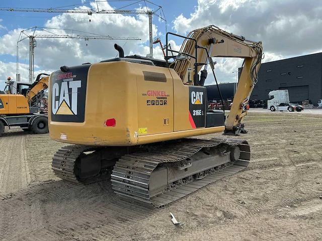 2013 caterpillar 316el rupsgraafmachine - afbeelding 36 van  38