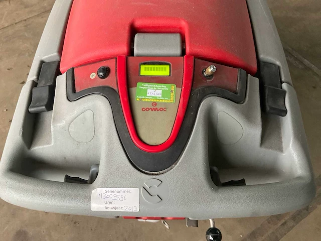 2013 comac simpla 558t maxx zuig- schrobmachine - afbeelding 11 van  15