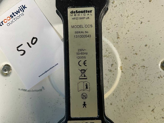 2013 de soutter medical cleancast cc 5 gipszaag - afbeelding 6 van  6