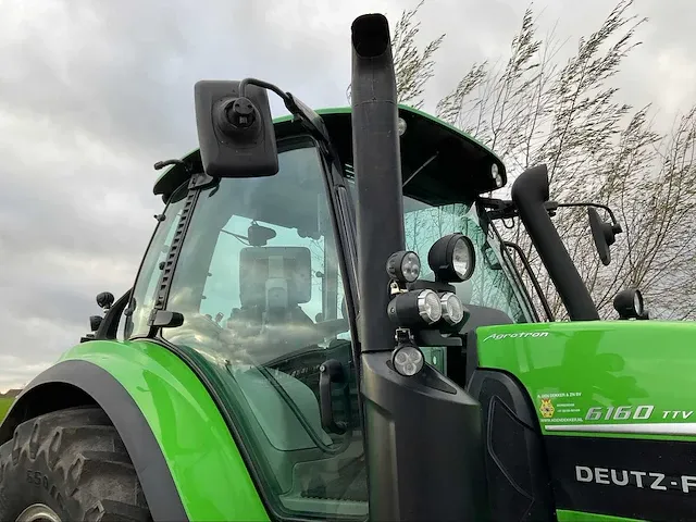2013 deutz-fahr 6160 ttv agrotron vierwielaangedreven landbouwtractor - afbeelding 6 van  36