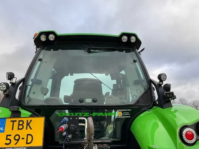 2013 deutz-fahr 6160 ttv agrotron vierwielaangedreven landbouwtractor - afbeelding 10 van  36