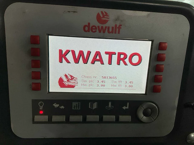 2013 dewulf kwatro zeefbandrooier - afbeelding 21 van  37
